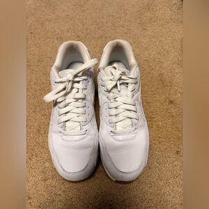 Nike Vintage White Lace-Up Sneakers